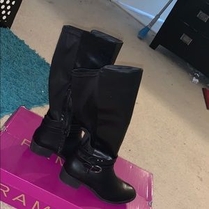 black boots